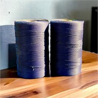 Pair of 7 Left Twist Spools/ Cones Blue Mountain