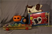 61: Assorted vintage Toys