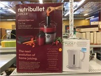 Nutri bullet juicer and wolfgang puck electric