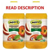 Mott's Organic Apple Juice  Only One Jug