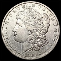 1901-S Morgan Silver Dollar NEARLY UNCIRCULATED