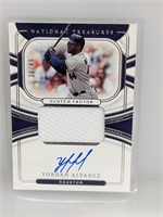 30/49 2022 Nat Treasures Relic Auto Yordan Alvarez