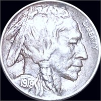 1919-S Buffalo Head Nickel LIGHTLY CIRCULATED