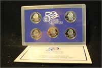 2003 U.S. Mint State Quarter Proof Set