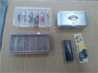 4 box's of lures, misc.