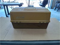 Vintage Plano tackle box with tackle