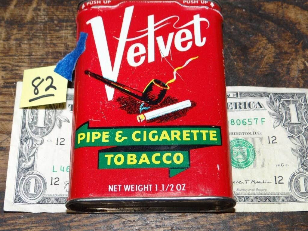 Old Velvet Tobacco Tin