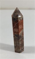 Hand Carved Polished Agate Tower