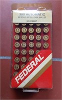 FEDERAL 380 AUTOMATIC-
50 CARTRIDGES