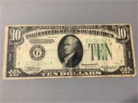1934A $10 BILL