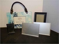 5 various picture frames