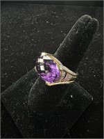 14k & Amethyst Ring