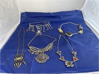 Bag of Costume Jewelry Necklaces