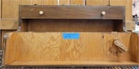 VINTAGE WOODEN TOOL BOX 36IN