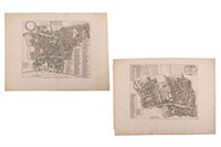 STOW. PAIR OF MAPS OF ST. ANDREW'S PARISH (1755)