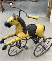 ANTIQUE HORSE TRICYCLE