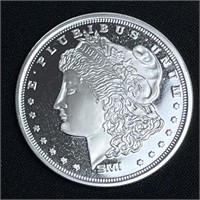 1 oz Silver Round - Morgan Dollar Design