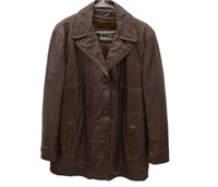 Vintage Men's Leather Shop (Sears) Jacket Size 40R