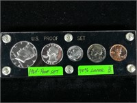 1964 US Proof Set Black Case