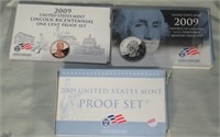 2009 U.S. Mint Proof set and 2009 U.S. Mint