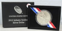 2012 U.S. Mint Infantry Soldier Uncirculated