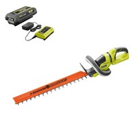 RYOBI 40V 24 in. Cordless Battery Hedge Trimmer wi