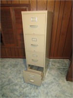 4 DRAWER METAL FILING CABINET