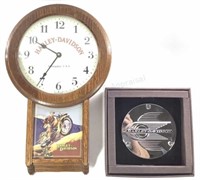 Harley Davidson Wall Clock, Derby Cover