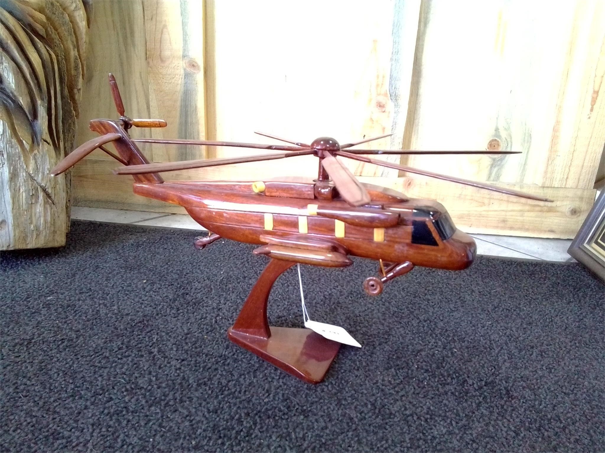 J. Ross Wooden Airplane