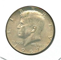 1967 Kennedy Silver Half Dollar