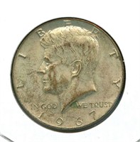 1967 Kennedy Silver Half Dollar