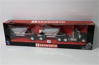 KENWORTH W900 TRUCK AND TANDEM TRAILERS 1/32