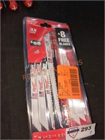 Milwaukee sawzall 10pc blade set