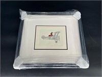 "FLYING HIGH" SNOOPY ETCHING #19/500 W/COA