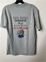 Vtg Rocky Terrain Downhill Air Girl Sports Shirt