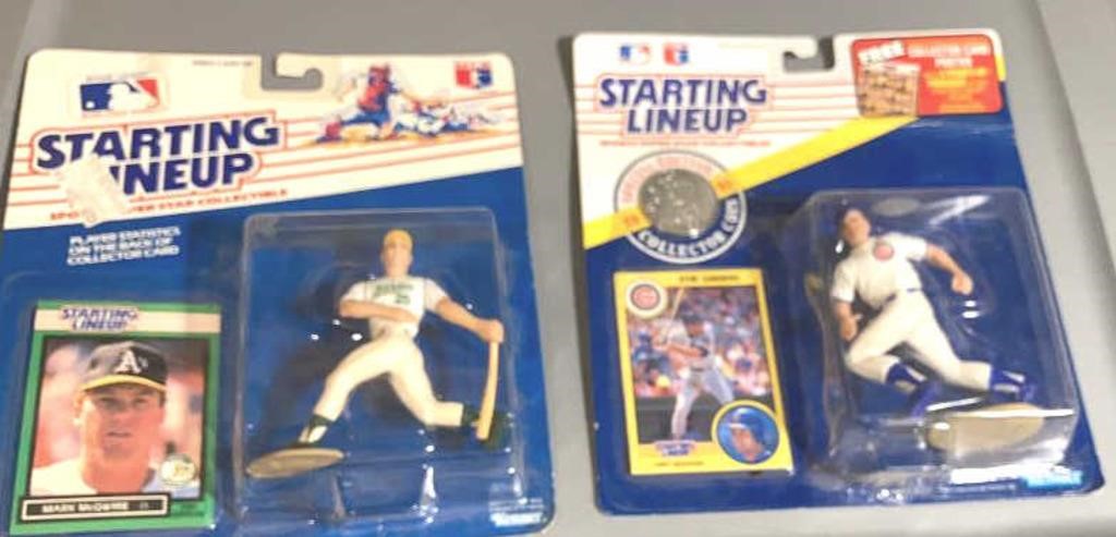 2 Starting Lineups - M McGwire / R Sandberg