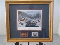 Jim Kasper "Early Snow Elk" Print