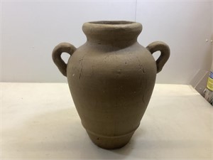 2handle crock vase