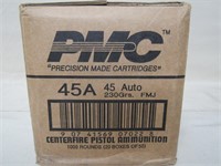 1000 Rounds PMC 45ACP