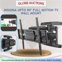 UPTO 90" FULL MOTION TV WALL MOUNT (MSP:$199)