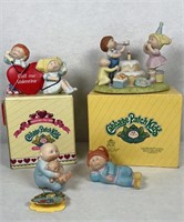 (4) CABBAGE PATCH FIGURINES