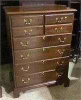 Link-Taylor heirloom solid mahogany chest of