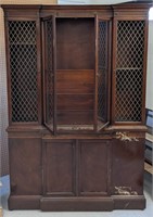 China cabinet, 51" W x 74" H