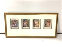 Signed Abstract Vibrant Art Sequence1993