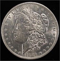 1889-O MORGAN DOLLAR CH AU