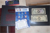 JAPANESE INVASION MONEY & INT'L COIN SETS