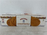 Original stroopwafels toasted waffles with