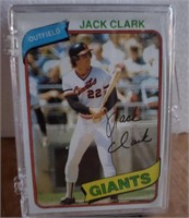 1980 San Francisco Giants Team Set