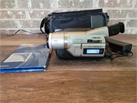 Retro Tech Sony HandyCam and Carrying Case