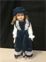 21.5" Porcelain Doll w/ Original Box